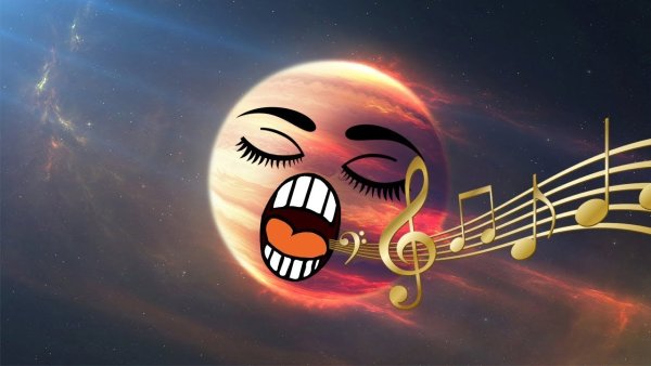 Звуки которые издают планеты