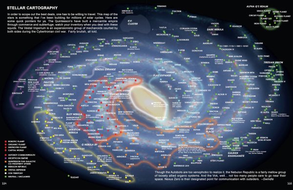 Подробная карта Галактики
