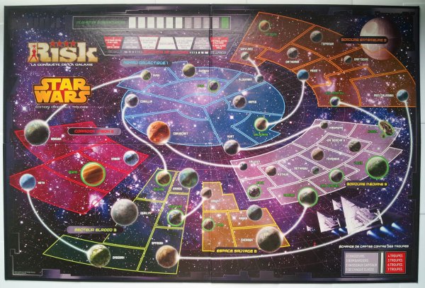 Карта планет Звездных войн