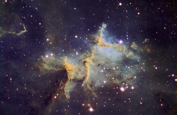 Созвездие Кассиопея туманности