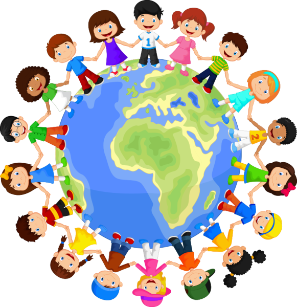 Дети на земном шаре