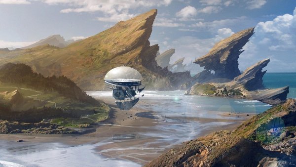 Фантастические пейзажи