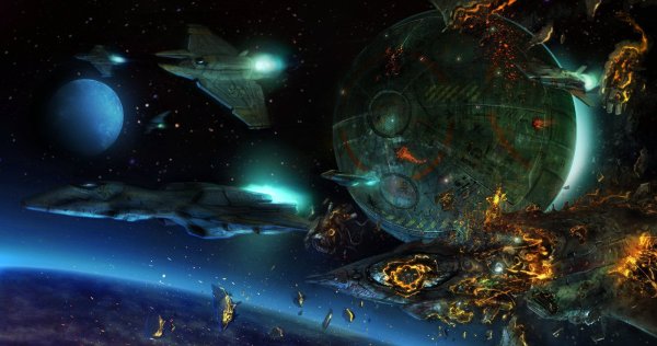 Космос арт фантастика