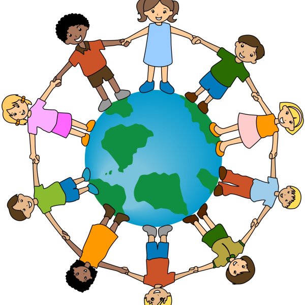 Дети вокруг планеты