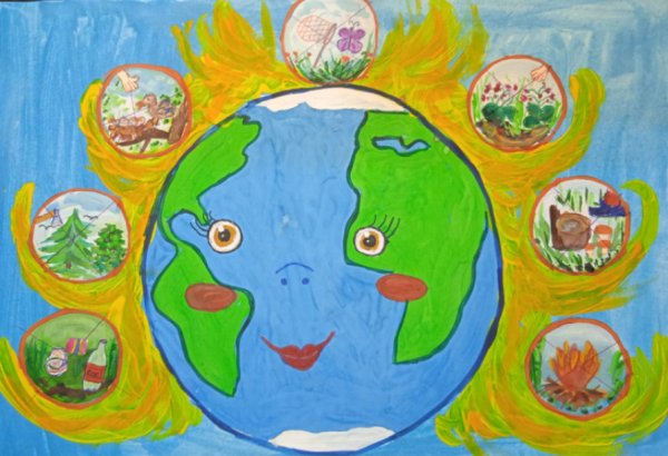 Рисунок Защитим свою планету