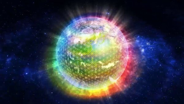 Планета земля цветок жизни