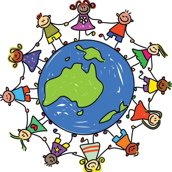 Дети вокруг планеты
