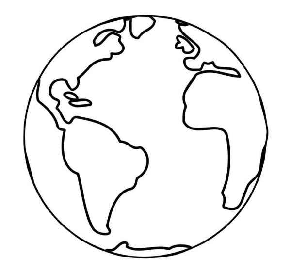 Трафарет земли