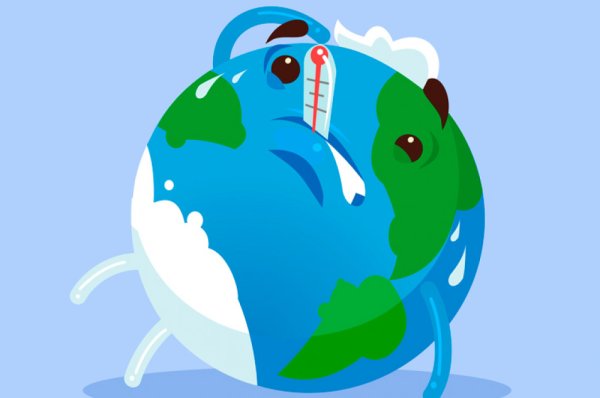 Планета заболела вектор