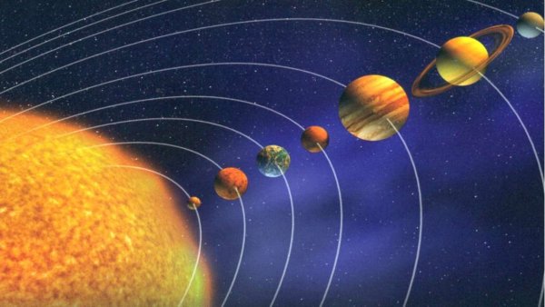 Планеты солнечной системы вращаются вокруг солнца
