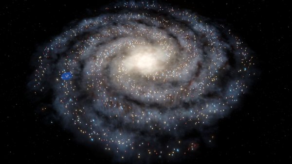 Млечный путь спиральная Галактика