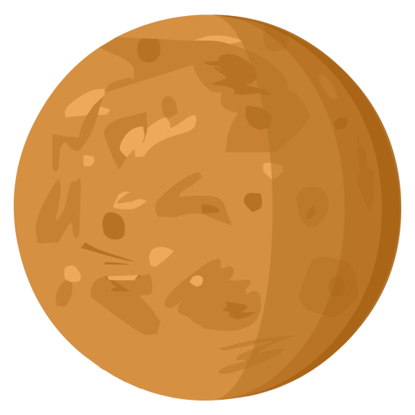 Мультяшная Планета Меркурий