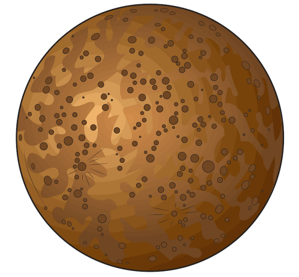 Планета Меркурий вектор