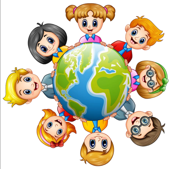 Дети на земном шаре