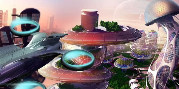 Город в будущем