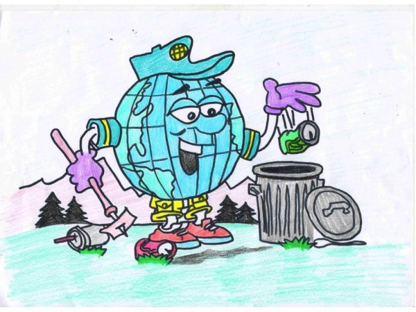 Мусор рисунок