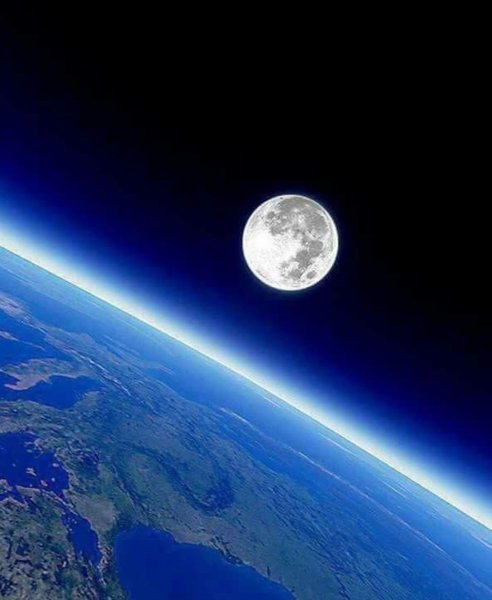 Снимок земли из космоса