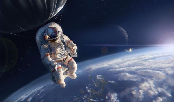 Одинокий космонавт