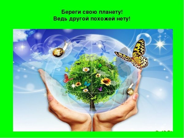 Берегите природу