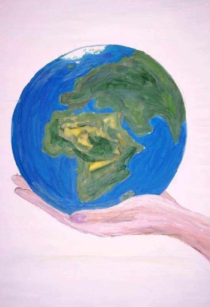 Земля рисунок