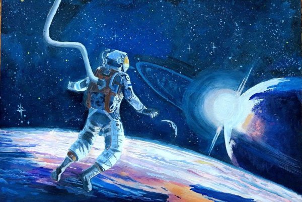 Космос рисунок