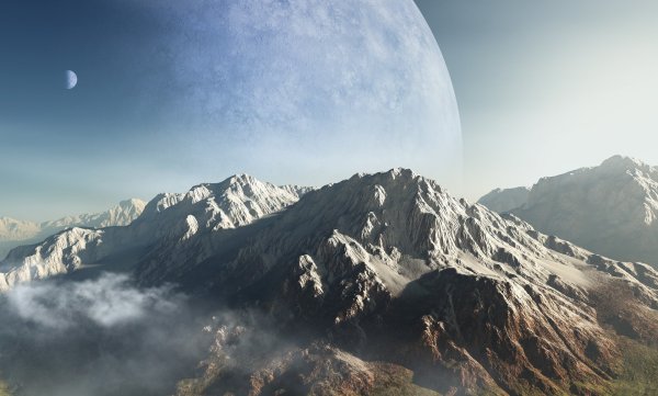 Горы планеты