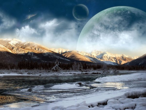 Фантастические пейзажи