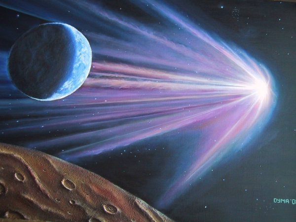 Планеты космос кометы
