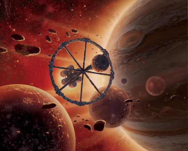 Космос парад планет фэнтези