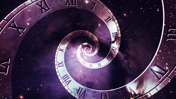 Часы космос