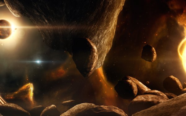 Космос Галактика астероиды