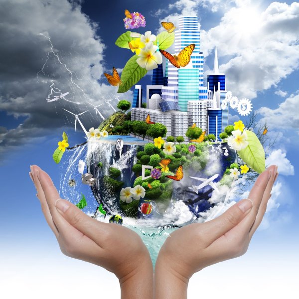 Мир в руках человека