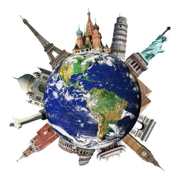 Земной шар путешествия