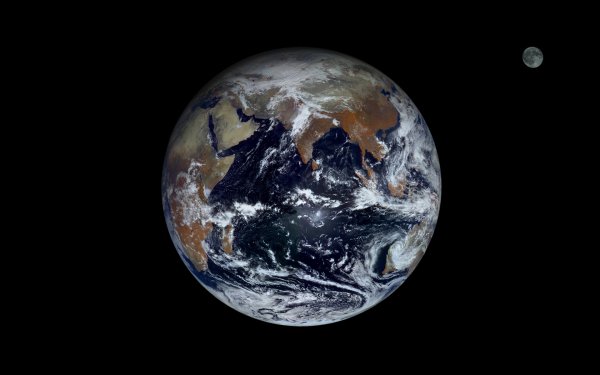 Планета земля из спутника