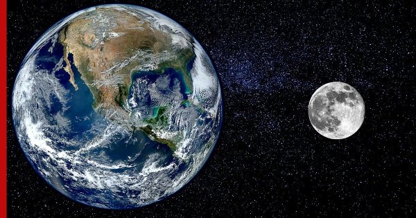 Земля и Луна из космоса