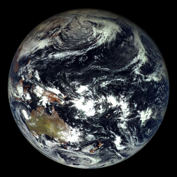 Снимки земли со спутника