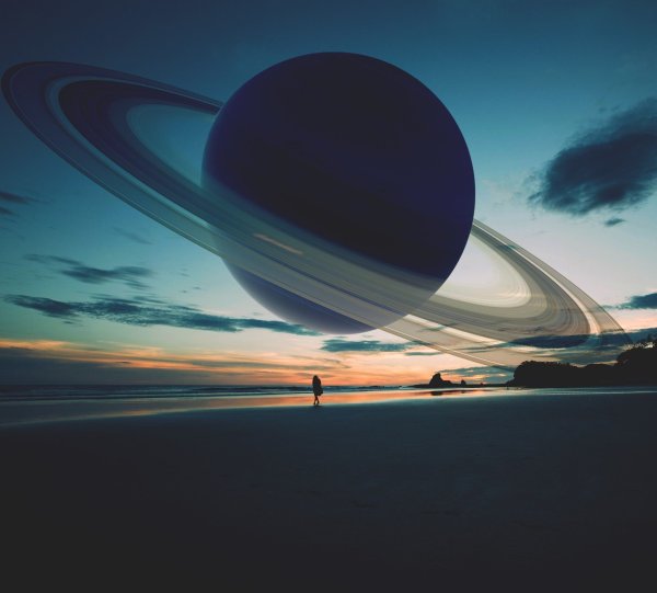 Сатурн Планета и земля