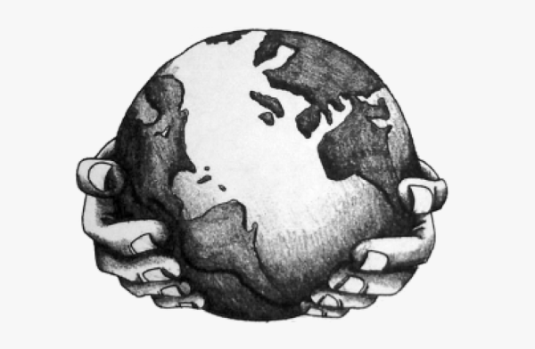 Земной шар эскиз