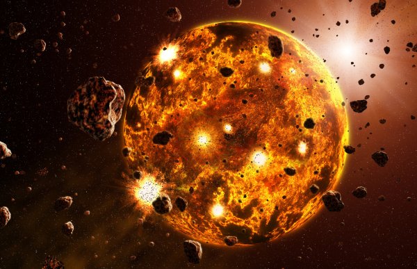 Фаза аккреции земли