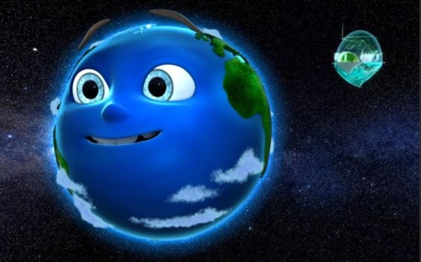 Планеты мультяшные