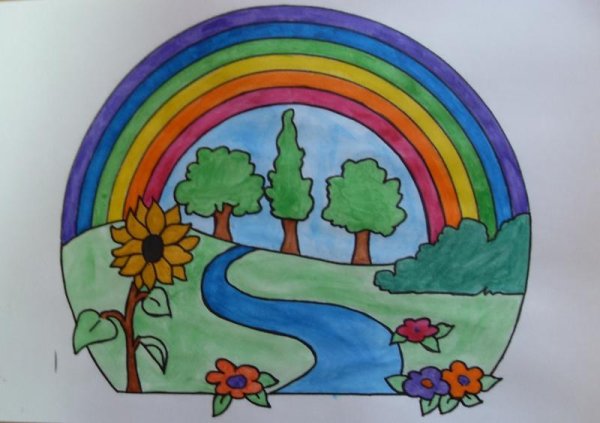 Рисунок на тему любовь к природе