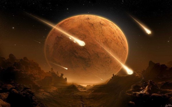 Метеоритный дождь в Китае