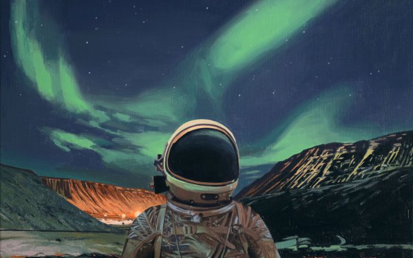 Космонавт арты
