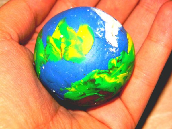 Макет земли