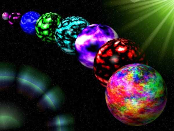 Красочные планеты