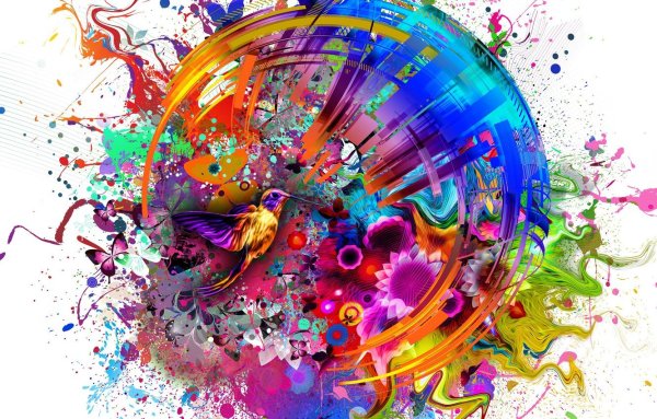 Абстракция рисунки