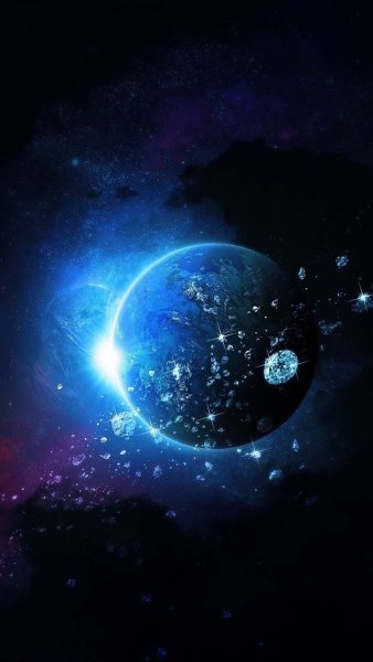Космические заставки на телефон