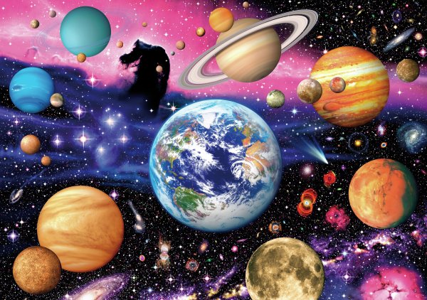 Космос планеты для детей