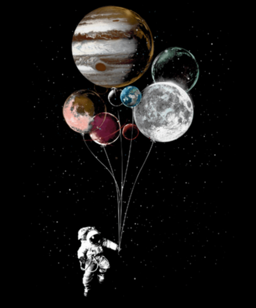 Шарики в виде планет