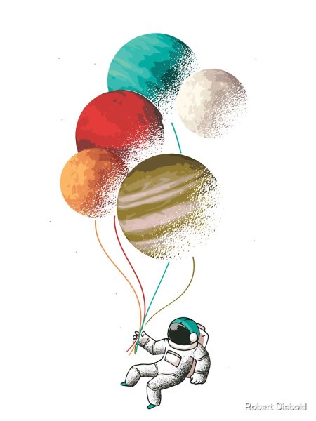 Воздушные шары планеты
